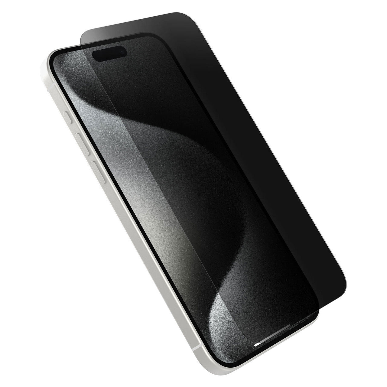 OtterBox Premium Pro Privacy Glass iPhone 15 Pro Max - Clear