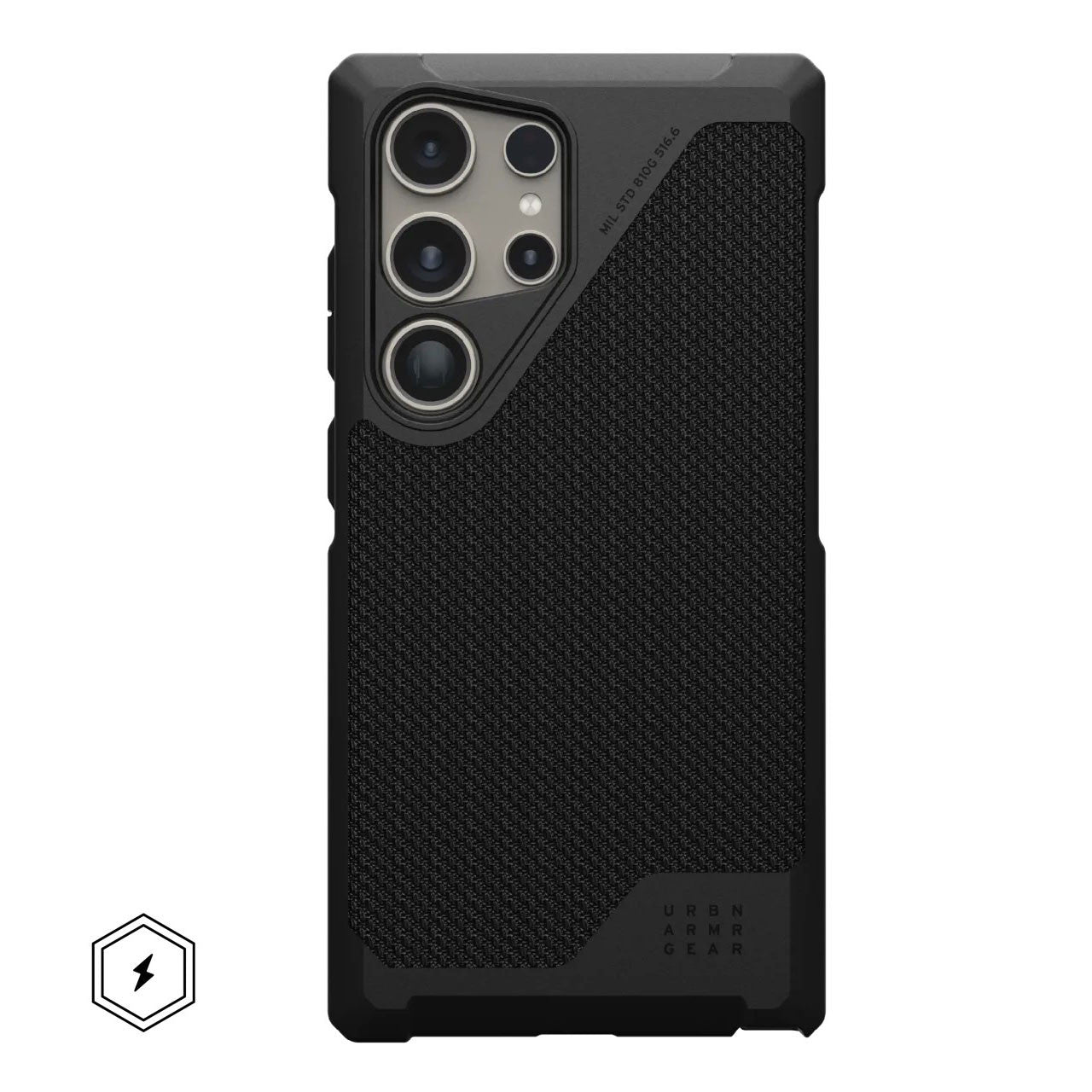 UAG Metropolis LT Pro Case Samsung Galaxy S24 Ultra - Kevlar Black