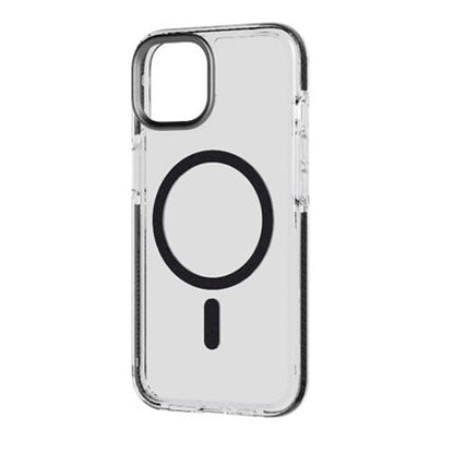Tech21 Evo Crystal MagSafe Case iPhone 15 Pro Max - Graphite Black