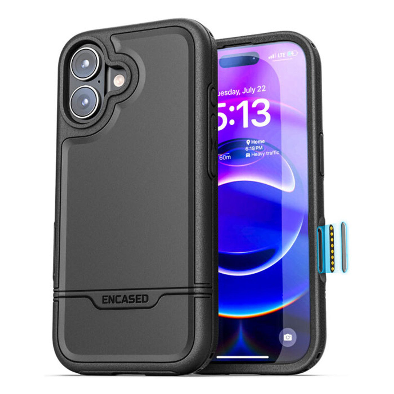 Encased Rebel Case iPhone 17 - Black