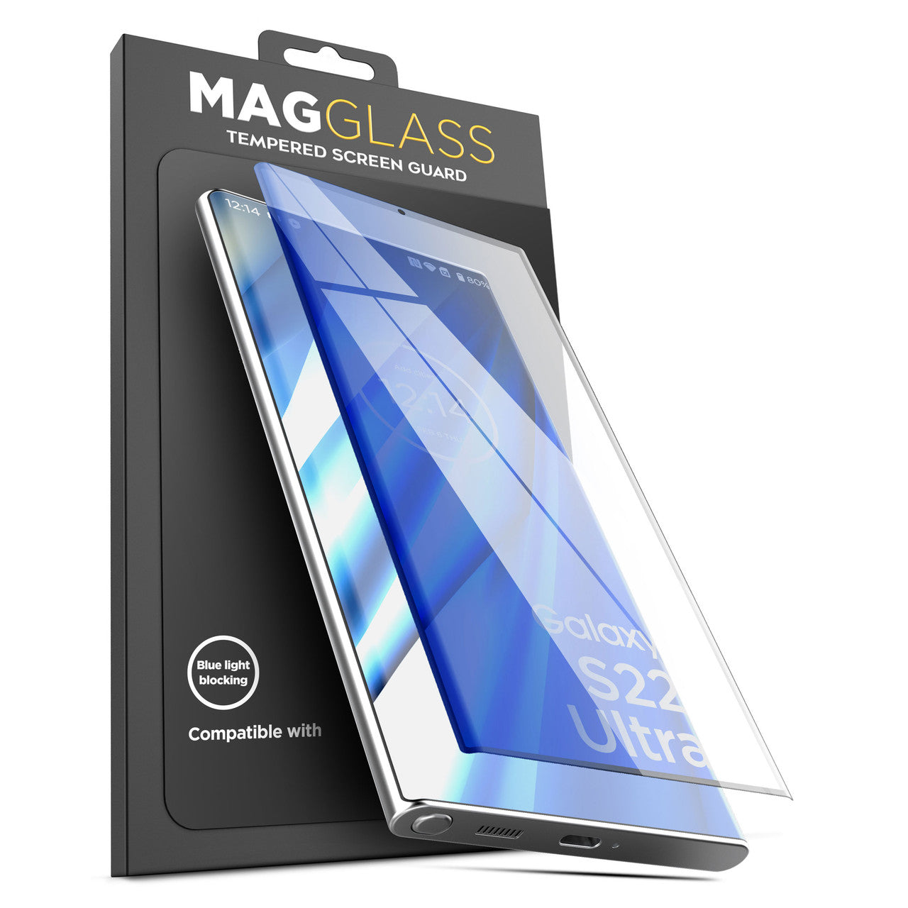 Encased MagGlass Blue Light Screen Protector Samsung Galaxy S22 Ultra