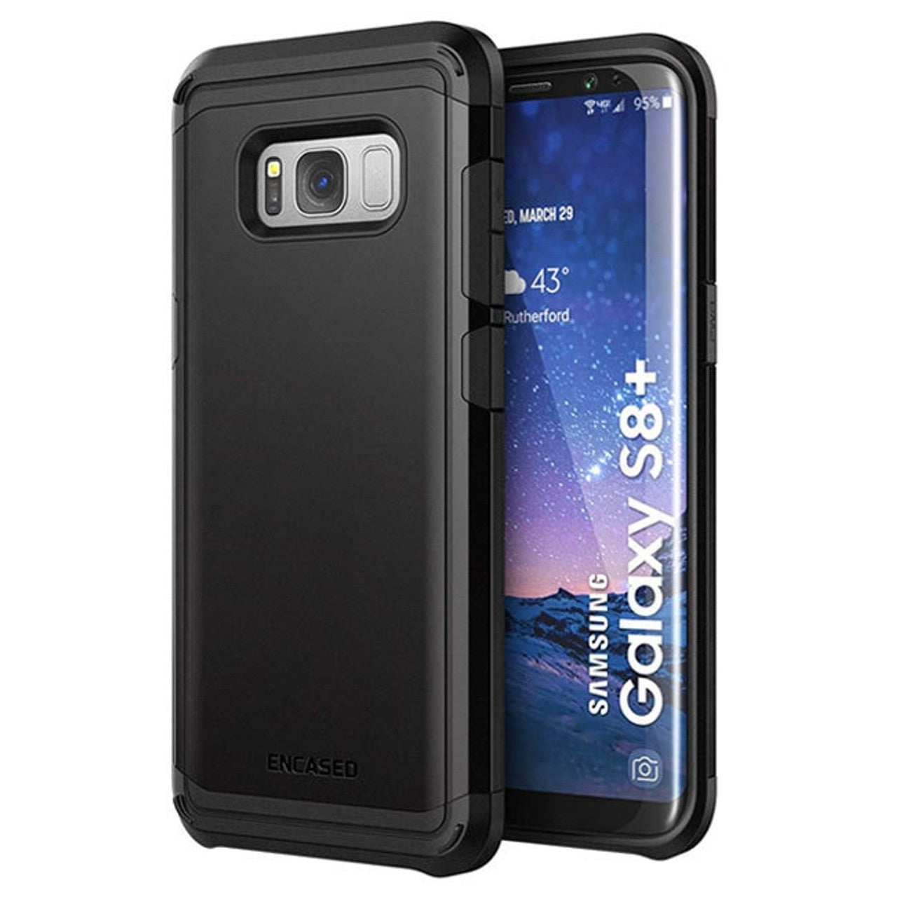Encased Scorpio R5 Case Samsung Galaxy S8+ Plus - Black