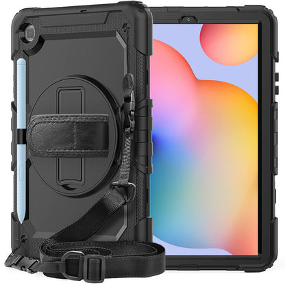 Krakatoo Armor Case Samsung Galaxy Tab S6 Lite 10.4" 2020 with Handstrap - Black