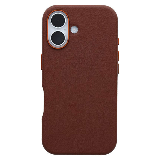OtterBox Symmetry Cactus Leather Case iPhone 16 - Rich Adobe