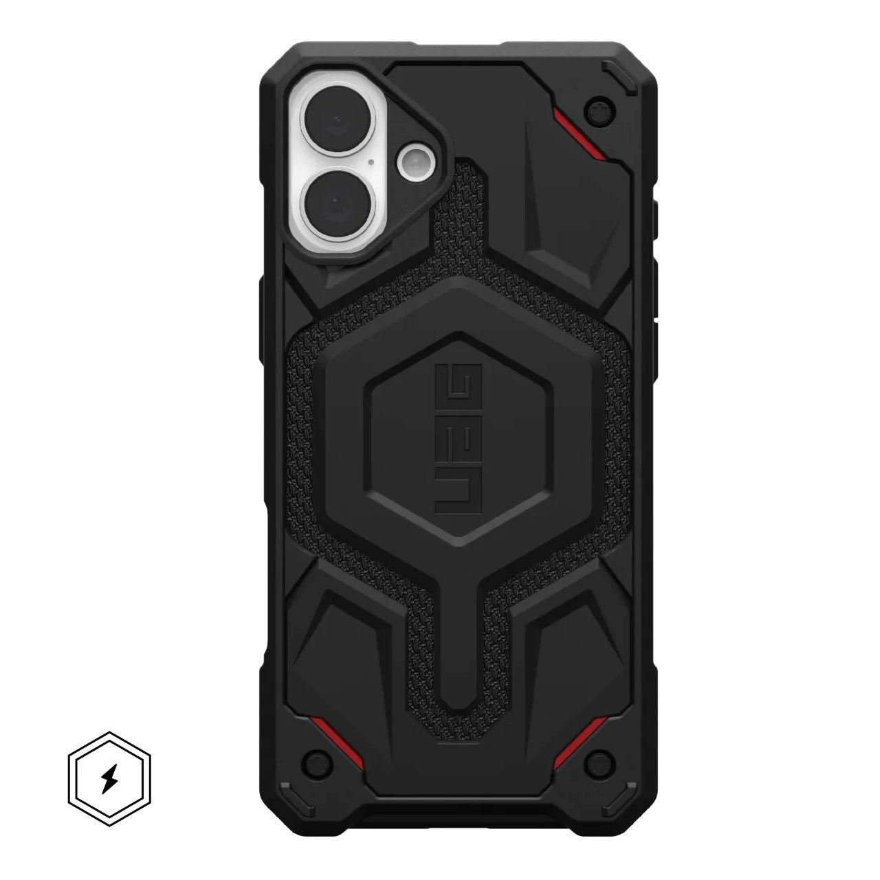 UAG Monarch Pro MagSafe Case iPhone 16 Plus - Kevlar Black