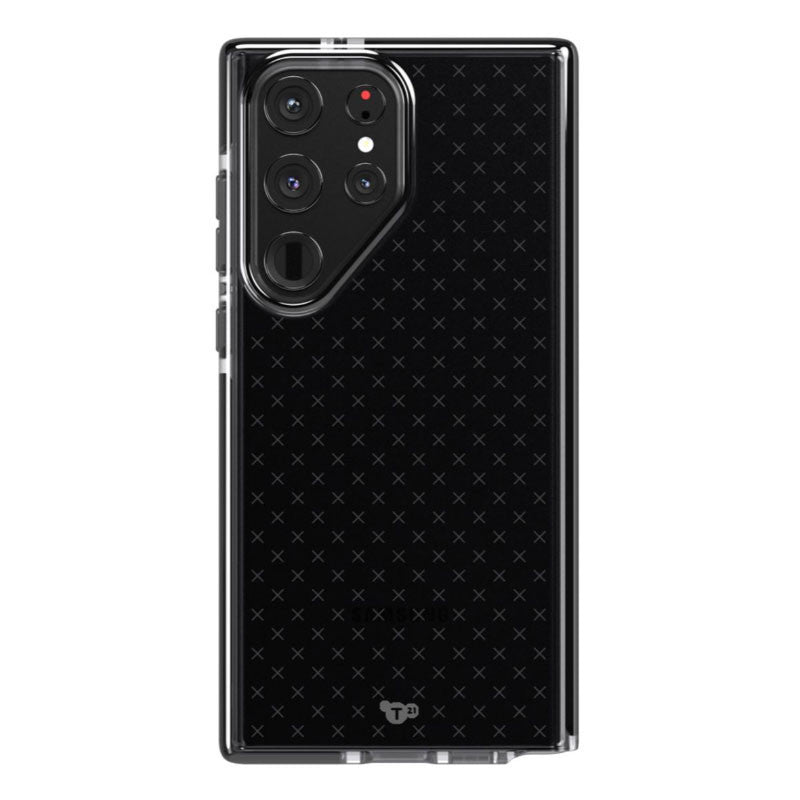 Tech21 Evo Check Case Samsung Galaxy S24 - Smokey Black
