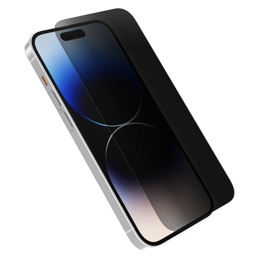 OtterBox Amplify Privacy Glass iPhone 14 Pro - Black