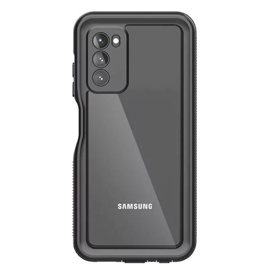Krakatoo Classic Waterproof Case Samsung Galaxy A03s - Black/Clear