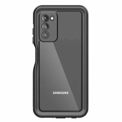 Krakatoo Classic Waterproof Case Samsung Galaxy A02s - Black/Clear
