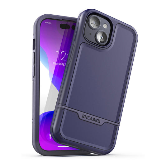 Encased Rebel Case iPhone 15 - Purple