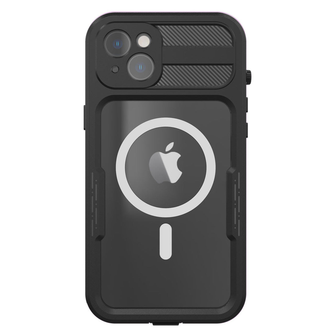 Krakatoo Mars WaterProof Case iPhone 14 Plus - Black with Metal Ring