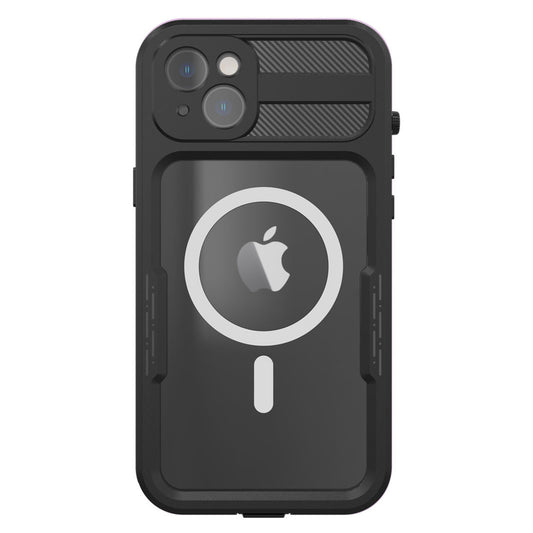 Krakatoo Mars WaterProof Case iPhone 14 Plus - Black with Metal Ring