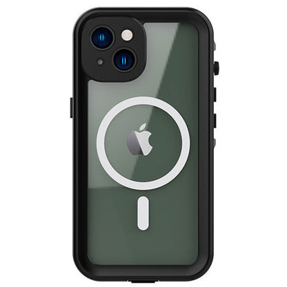 Krakatoo Dot WaterProof Case iPhone 14 Plus - Black/Clear