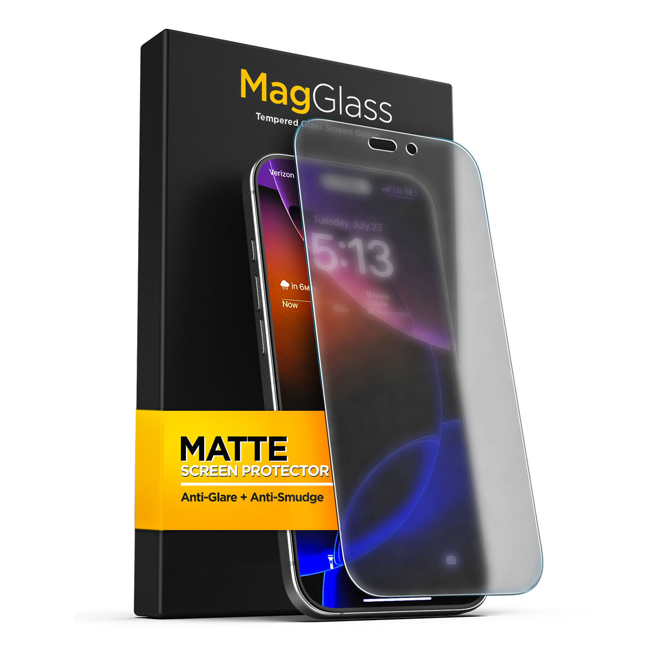 Encased MagGlass Matte Screen Protector iPhone 16 Pro Max - Clear