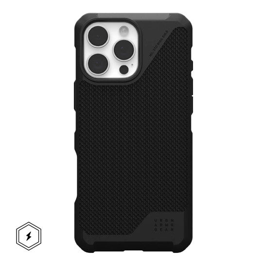 UAG Metropolis LT Magsafe Case iPhone 16 Pro Max - Kevlar Black