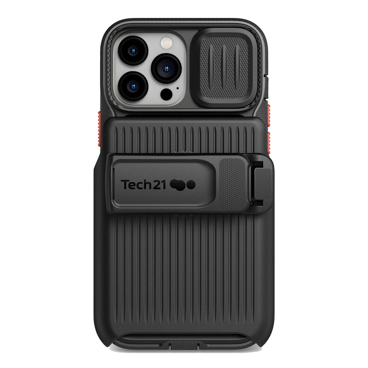Tech21 Evo Max w/ Holster Case iPhone 13 Pro Max - Off Black