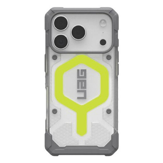 UAG Pathfinder Clear MagSafe Case iPhone 17 Pro Max - Active Neon