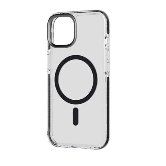 Tech21 Evo Crystal MagSafe Case iPhone 15 Pro - Graphite Black
