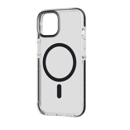 Tech21 Evo Crystal MagSafe Case iPhone 15 Pro - Graphite Black