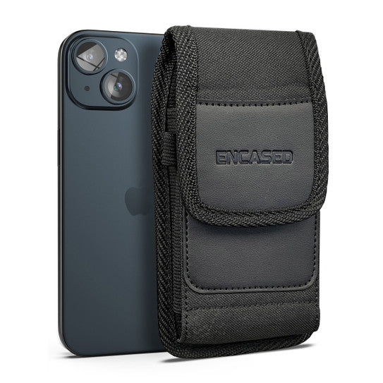 Encased Belt Clip Pouch iPhone 15/15 Pro - Black