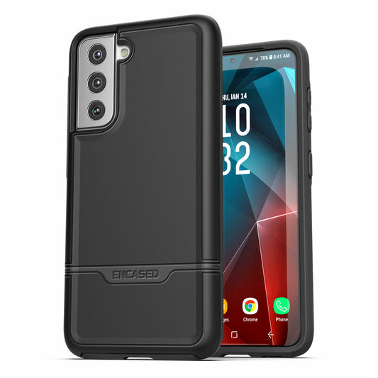 Encased Rebel Case Samsung Galaxy S21 FE 5G - Black