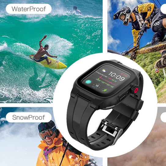 Krakatoo WaterProof Case Apple Watch 44mm - Black