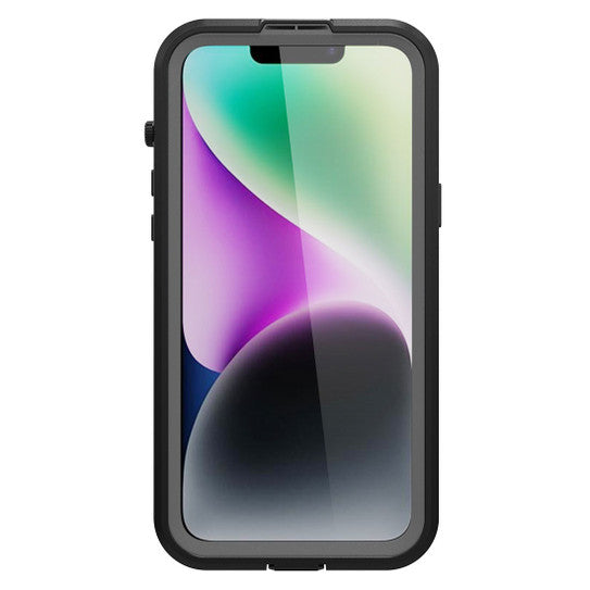 Krakatoo Mars WaterProof Case iPhone 14 Plus - Black with Metal Ring