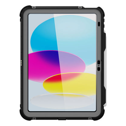 Krakatoo Shellbox WaterProof Case iPad A16 11" 11th Gen (2025)/iPad 10 10.9" 2022 - Black/Grey