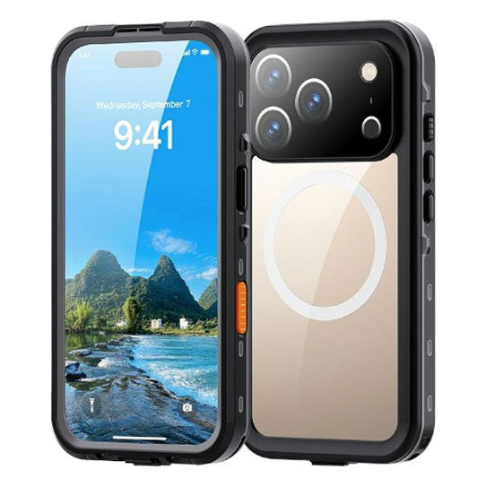 Krakatoo Dot WaterProof Case iPhone 17 Pro - Black