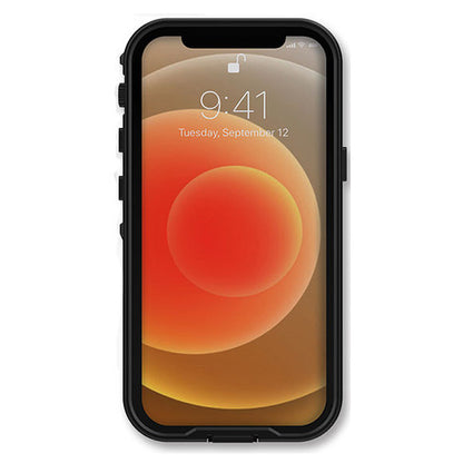 Krakatoo Dot WaterProof Case iPhone 12 - Black/Clear