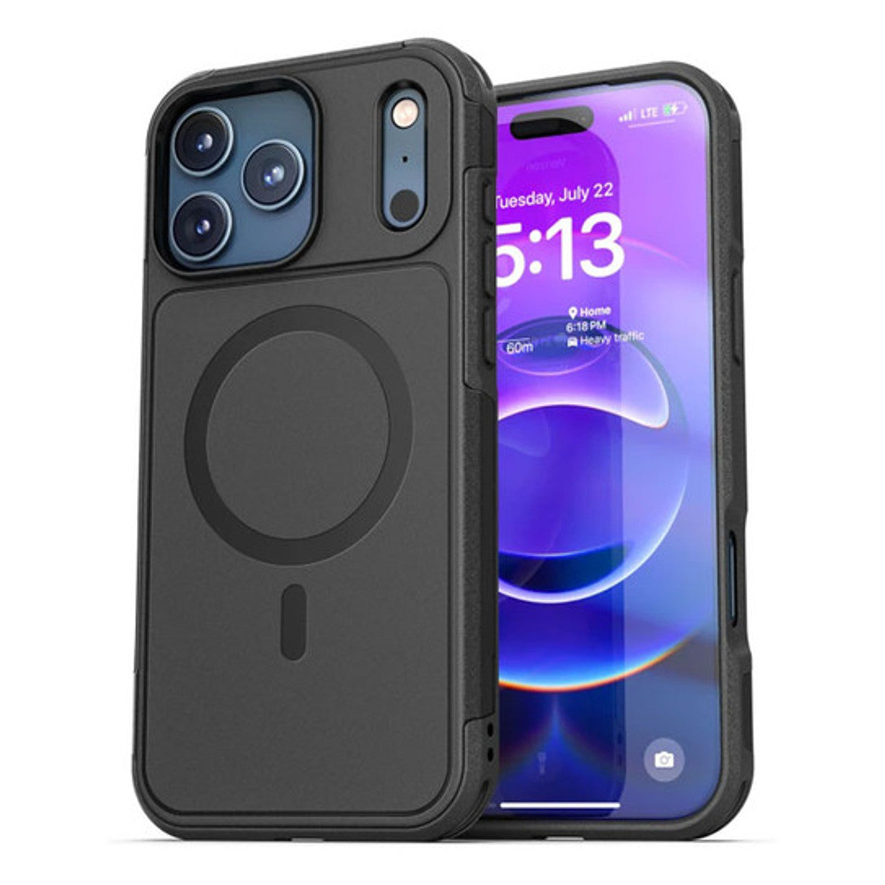 Encased Challenger Case iPhone 17 Pro Max - Black