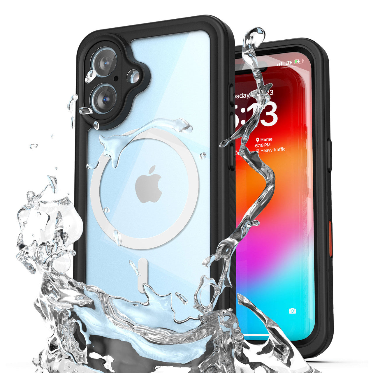 Encased Waterproof Case iPhone 16 - Clear