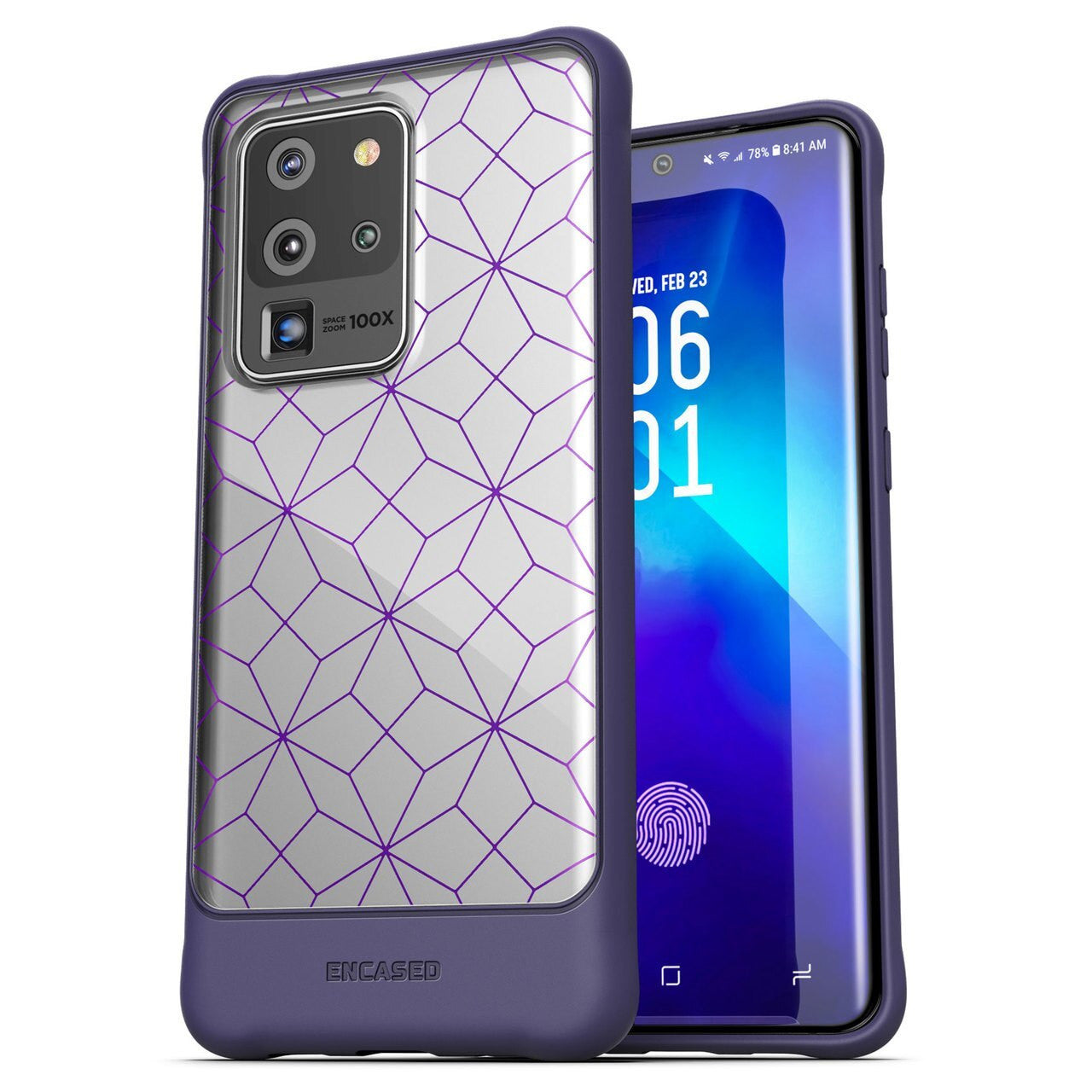 Encased Muse Case Samsung Galaxy S20 Ultra - Geo Purple