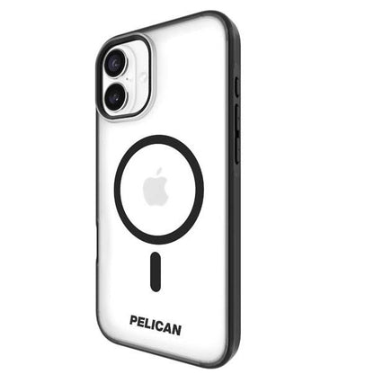 Pelican Ranger Magsafe Case iPhone 16 - Clear/Black Frosted