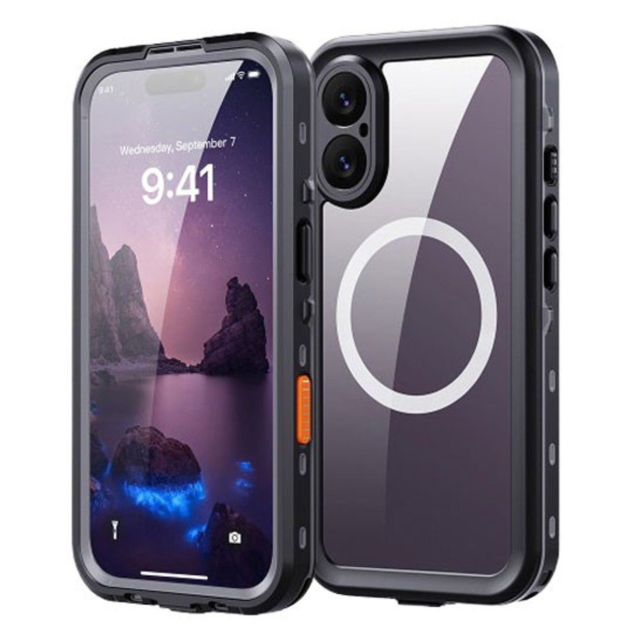 Krakatoo Dot WaterProof Case iPhone 17 - Black