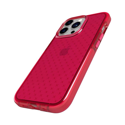 Tech21 Evo Check Case iPhone 13 Pro - Rubine Red