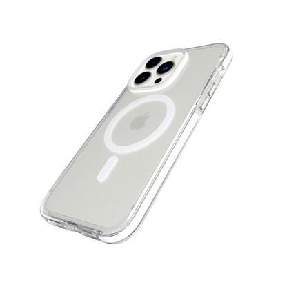 Tech21 Evo Crystal MagSafe Case iPhone 14 Pro - White