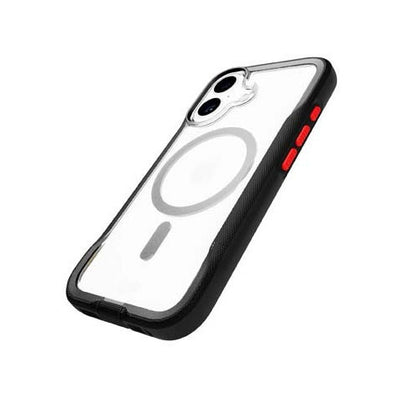 Tech21 Evo Pro MagSafe Case iPhone 16 - Clear/Black