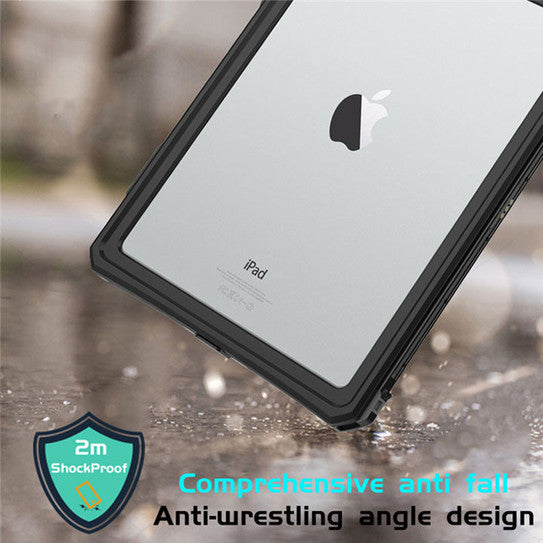 Krakatoo WaterProof Case iPad 10.2" 7th/8th/9th Gen - Black/Grey