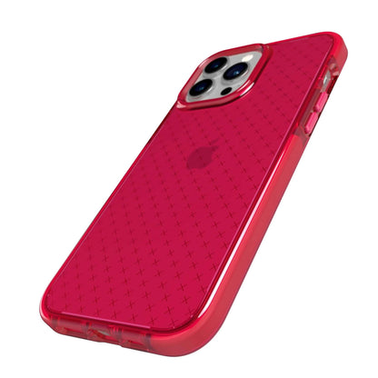 Tech21 Evo Check Case iPhone 13 Pro Max - Rubine Red