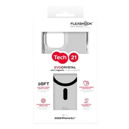 Tech21 Evo Crystal MagSafe Case iPhone 15 Pro Max - Amethyst