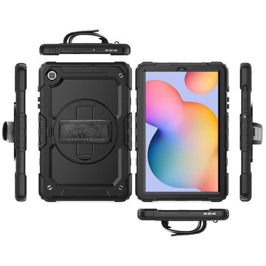 Krakatoo Armor Case Samsung Galaxy Tab S6 Lite 10.4" 2020 with Handstrap - Black