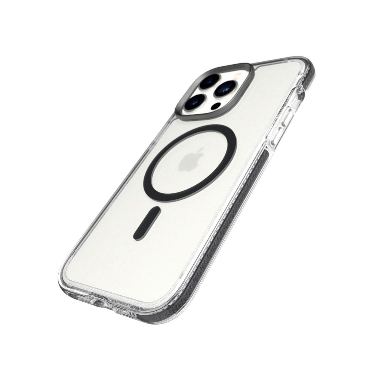 Tech21 Evo Crystal MagSafe Case iPhone 14 Pro - Graphite Black
