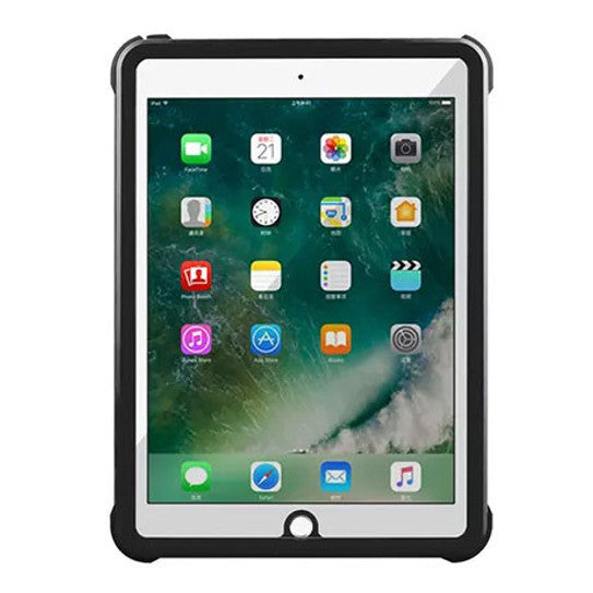 Krakatoo Shellbox WaterProof Case iPad 9.7" 2017/2018 - Black/Grey