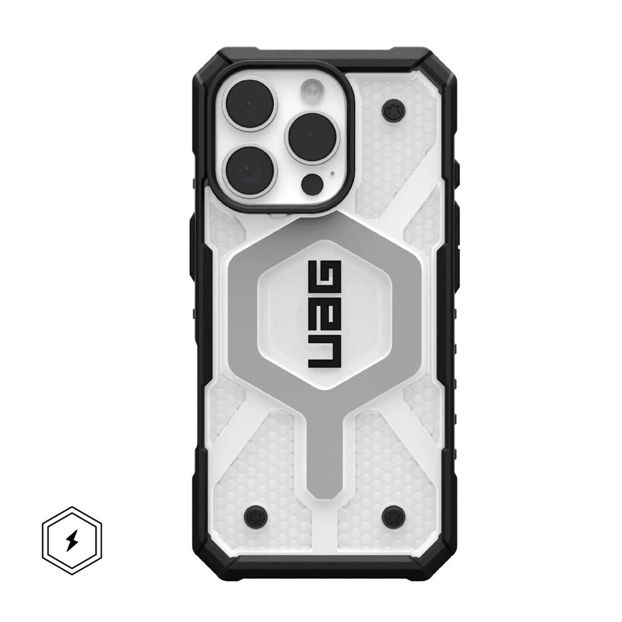 UAG Pathfinder Clear Magsafe Case iPhone 16 Pro - Ice