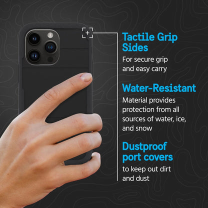 Pelican Voyager Magsafe Case iPhone 14 Pro - Black