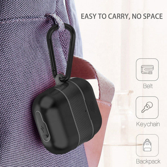 Krakatoo WaterProof Case Airpods - Black