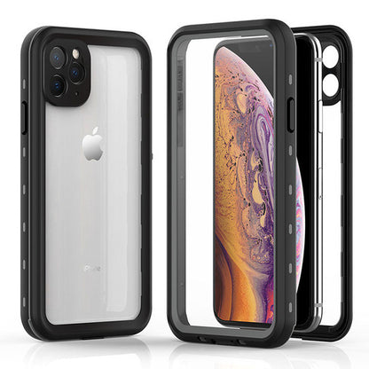 Krakatoo Dot WaterProof Case iPhone 11 Pro - Black/Clear