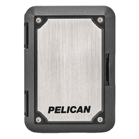 Pelican Shield RFID Blocking Wallet MagSafe - Brushed Titanium