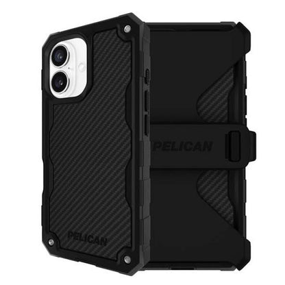 Pelican Shield MagSafe Case iPhone 16 - Carbon Fibre